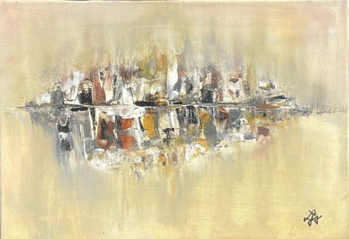 Composition — Acrylique, Jean-Jacques Lacote