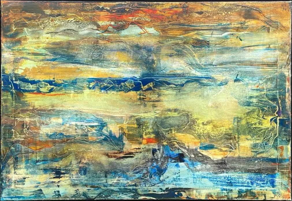 Cheminement — Acrylique, Jean-Jacques Lacote