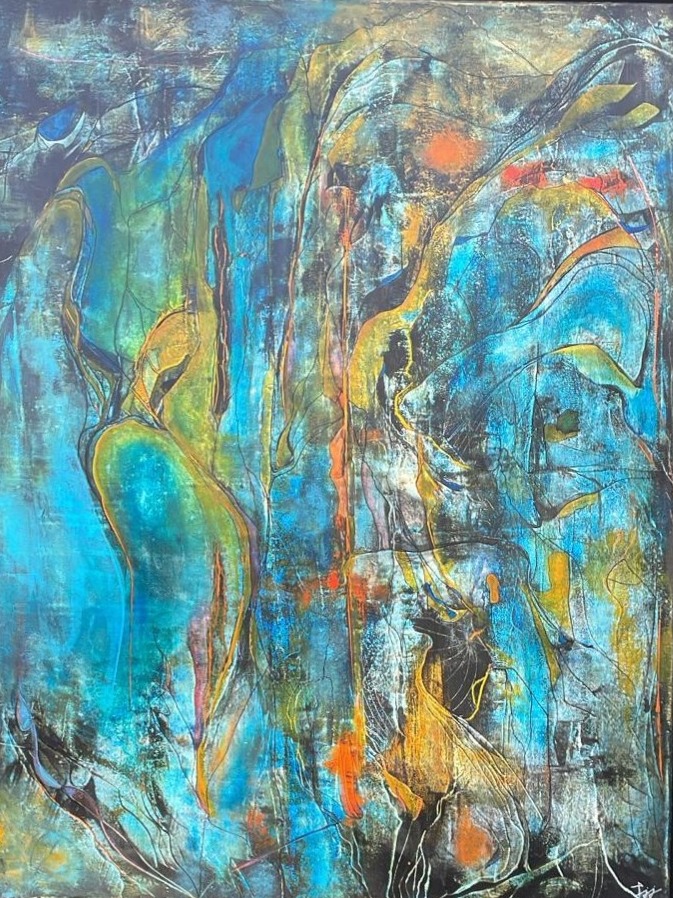 Abysse — Acrylique, Jean-Jacques Lacote