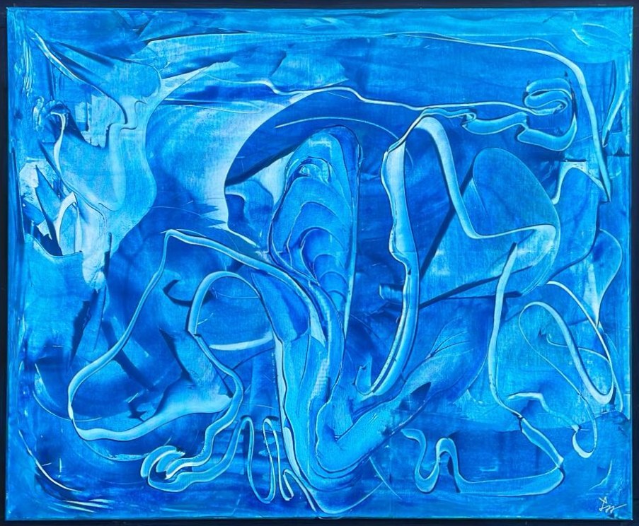 Enroulements — Acrylique, Jean-Jacques Lacote
