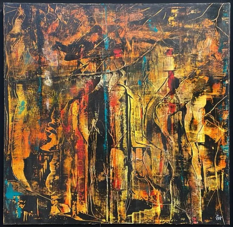 Voyage — Acrylique, Jean-Jacques Lacote