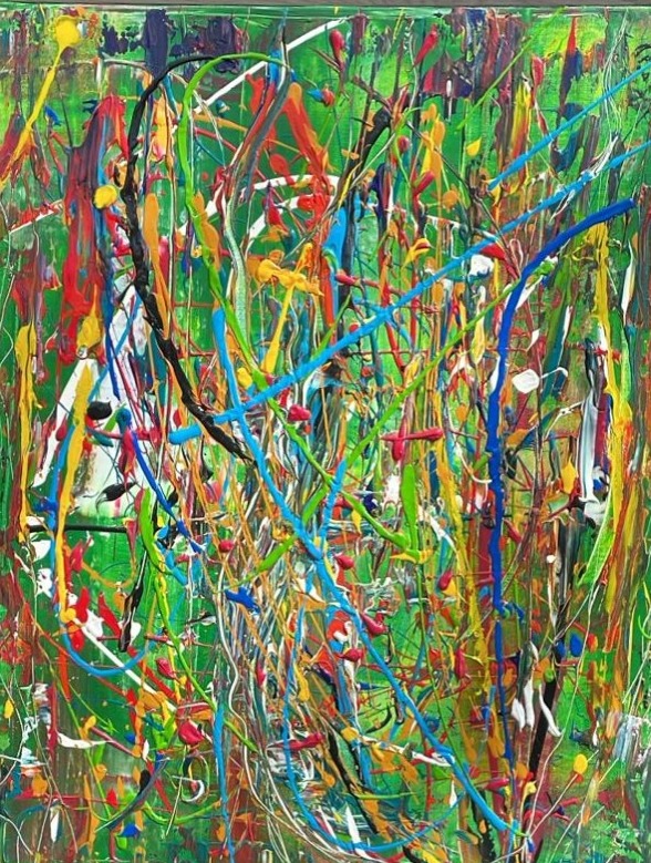 Dialogue — Acrylique, Jean-Jacques Lacote
